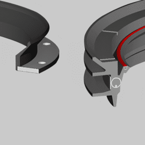 Oil film bearing seals (Neck Seals)
